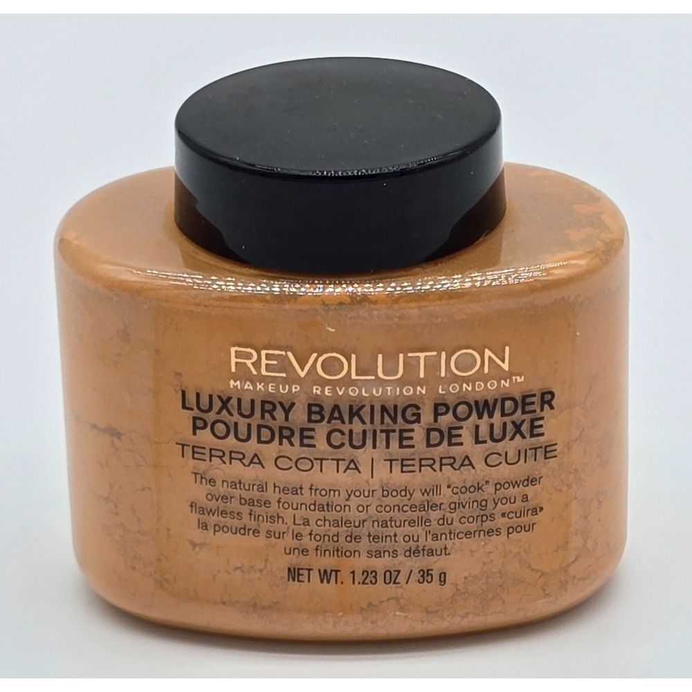 Makeup Revolution Luxury Baking Powder Terra Cotta 1.23 oz 35g 95185 NEW